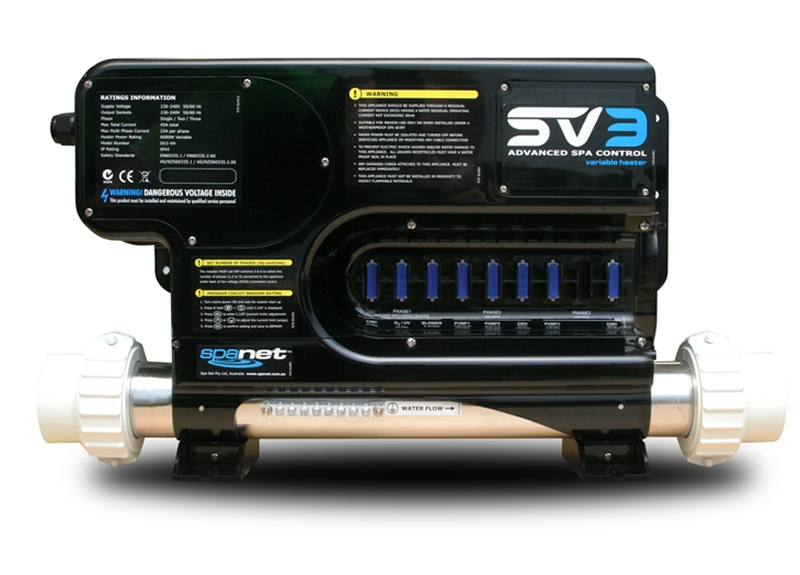 spanet_SV3_controlbox Spanet SV3 display