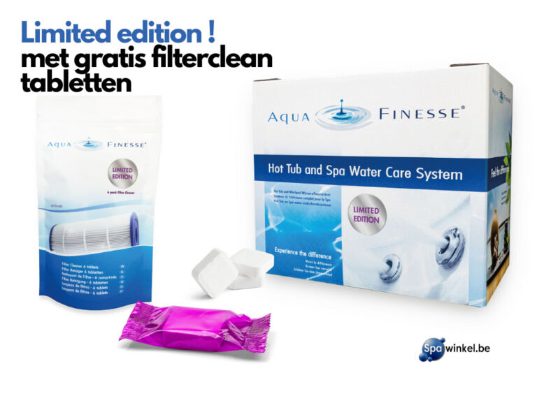 Aquafinesse Limited Edition, Met Gratis Filterclean Tabletten Aquafinesse Limited Edition, Met Gratis Filterclean Tabletten